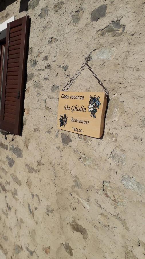 Casa Vacanza Da Ghislin Teglio Exterior photo
